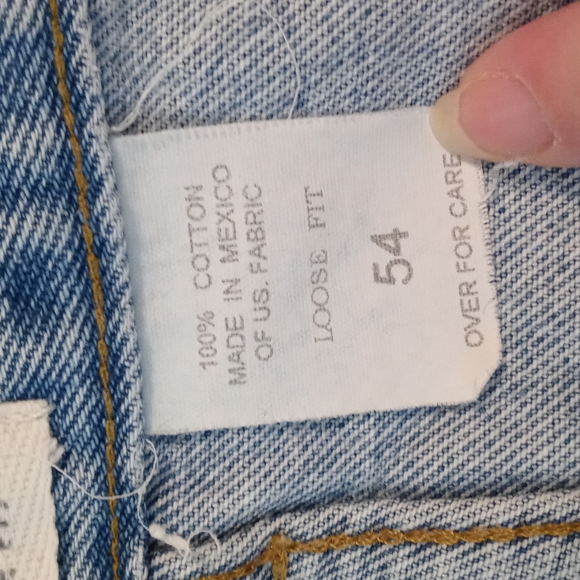 BCC Blues Big and Tall Men's Jean Shorts - Picture 5 of 6